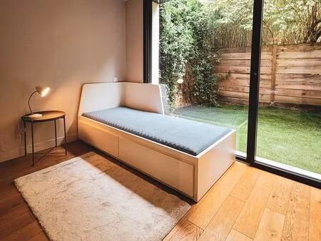 studio 17m² meublé avec jardin chartrons