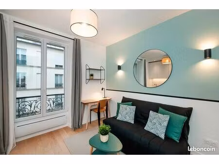 magnifique studio meublé rue bichat 10e arrt