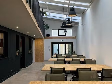 ancienne menuiserie à saint-denis – 220m² avec open space et studio photo