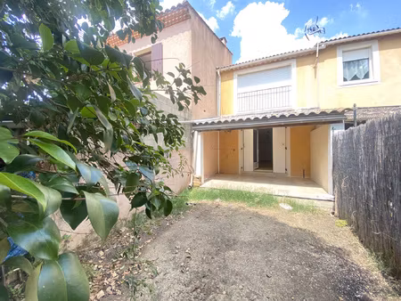 nimes / haute magaille - maison r+1 t3 avec jardinet