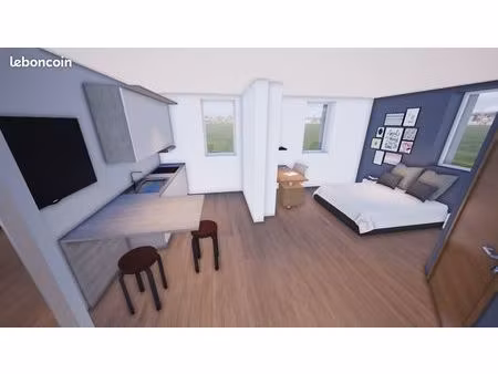 studio 1 pièce 30 m²