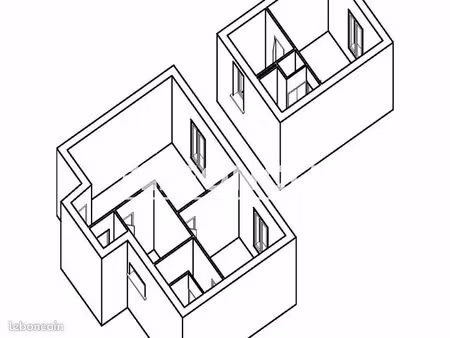 appartement 3 pièces 53 m²