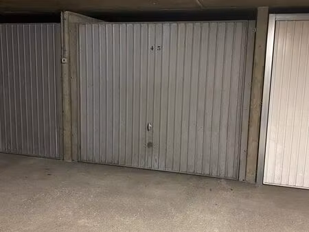 garage fermé