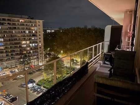 anderlecht: appartement une chambre avec terrasse