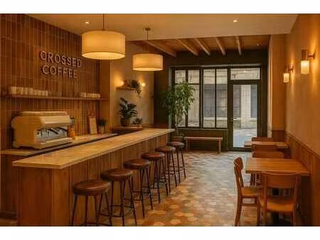 local commercial situé au centre avec jardin !