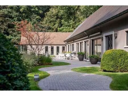 villa exclusive au cœur de la forêt de hertsberge
