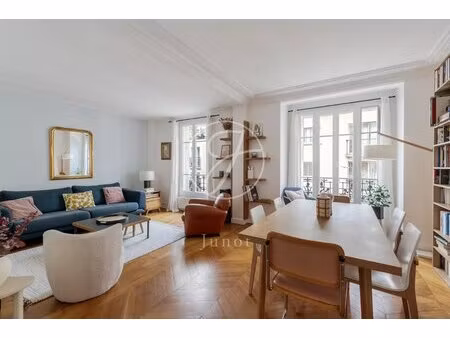 paris 18e - rue d'oslo - appartement à vendre - 77 5m² carrez - 2 chambres - lumineux.