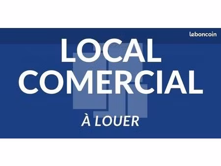 à louer local commercial professionnel emplacement stratégique