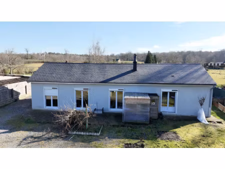 maison de plain pied avec grand terrain