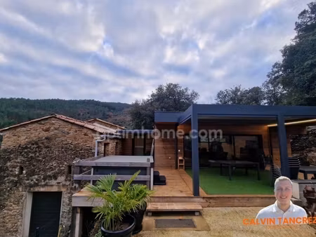 mazet d'exception - 73 m² - 3 pièces - 3 parties indépendantes - saint-paul-la-coste (3048