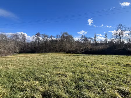 beau terrain plat de 8 515 m2 à deux pas de bergerac