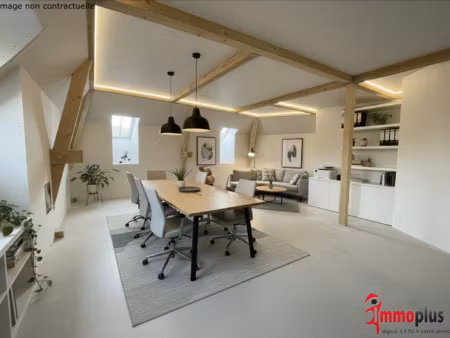 altkirch - plateau de bureau à aménager de 136 m2 livré brut