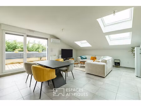 dernier étage contemporain à saint orens