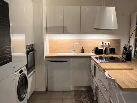 t2 meublé avec jardin & garage - venissieux village