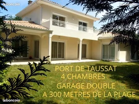 port de taussat maison 4 chambre + garage double