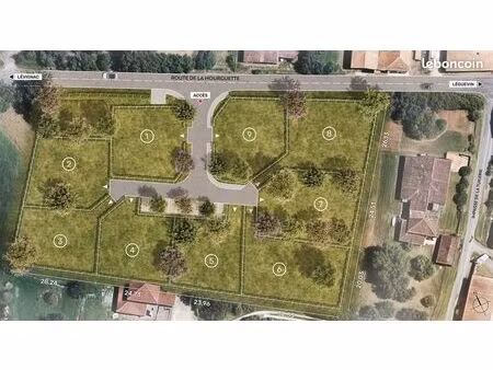 joli terrain viabilisé