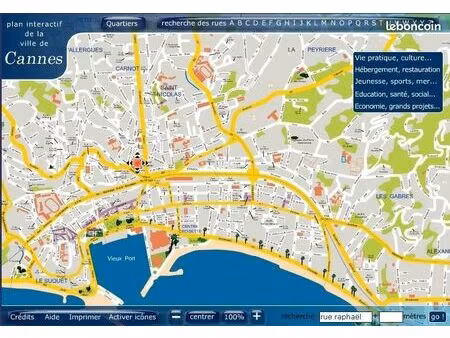 bail précaire 3 ans 500m2 entrepôt centre cannes accès camion + 100m2 cour