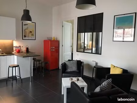 échoppe 55m2 avec jardinet 5min du centre ville