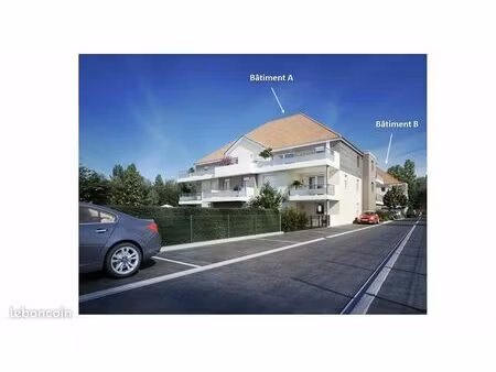 appartement rez-de-jardin 3 pièces 63 m² molsheim