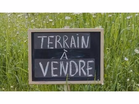 terrain constructible à vendre