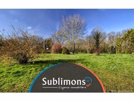 terrain constructible à vendre