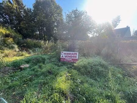 terrain constructible à vendre