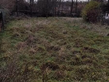 terrain constructible à vendre