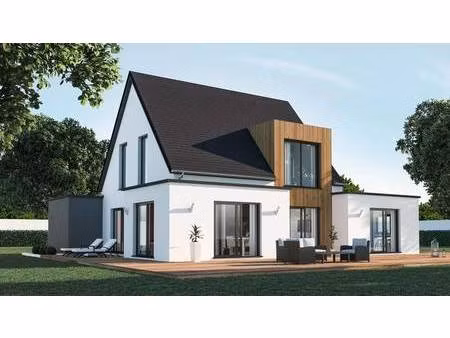 terrain avec maison neuve à vendre