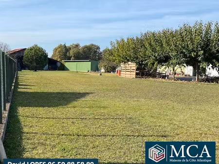 vente terrain 1367 m² à castillon-la-bataille (33350)  45 000 €