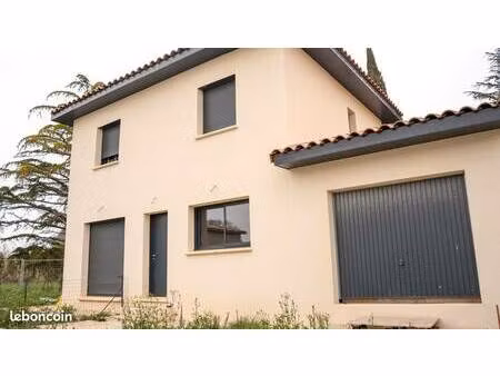 terrain avec maison neuve à vendre