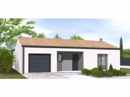 terrain avec maison neuve à vendre