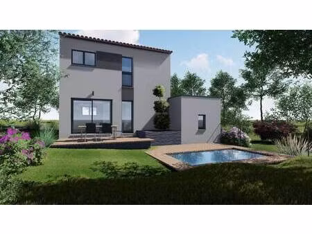 terrain avec maison neuve à vendre