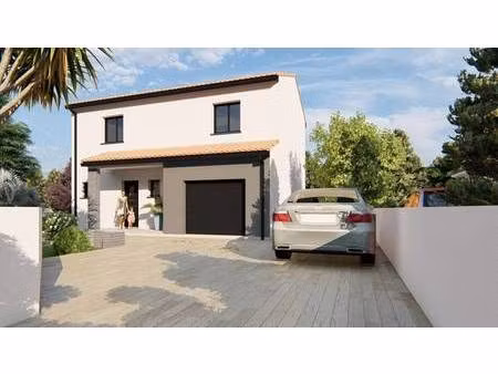 terrain avec maison neuve à vendre