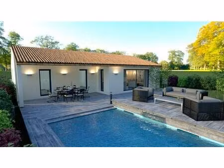 terrain avec maison neuve à vendre