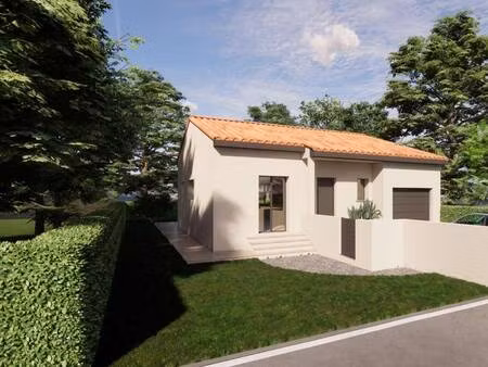 terrain avec maison neuve à vendre