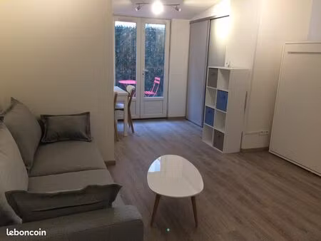location studio meublé 28m2 - lyon 9 vaise