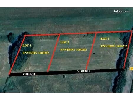 terrain 3 110 m² janailhac