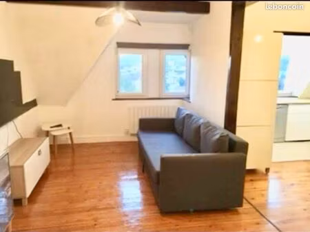 f2 entièrement meublé 56m² idéal frontalier