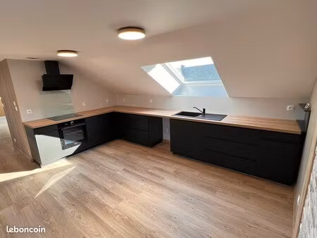 à louer  charmant appartement t3 en plein cœur de tuffé