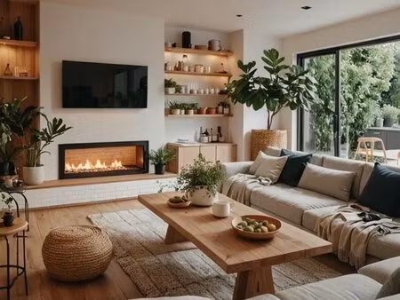 très belle maison 5 p tout confort avec terrasse et jardin.