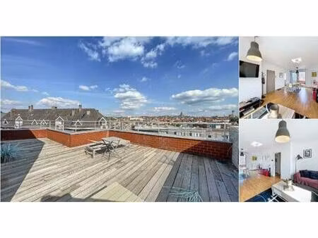 penthouse à louer avec terrasse et 3 chambres   etterbeek (vbd83476)