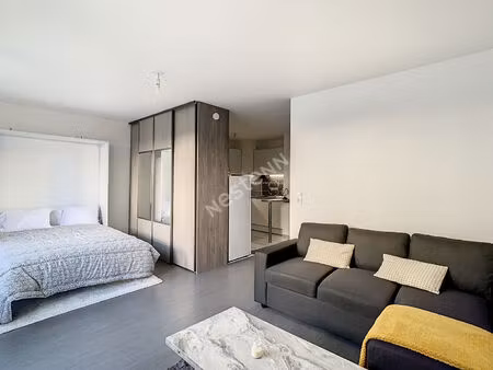 loué meublé appartement le plessis-bouchard f1 33.81m² proche gare