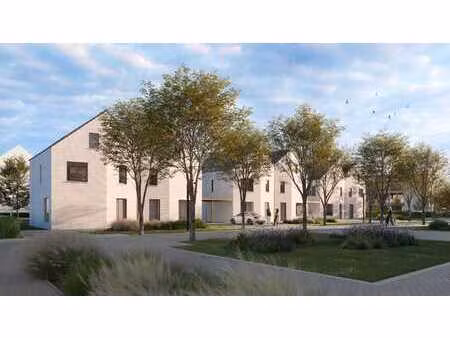 maison neuve avec grand jardin à lebbeke