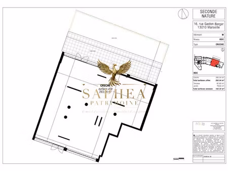 vente locaux professionnels 283 m² à marseille 10ème (13010)  907 328 €