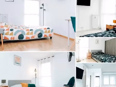 location meublée chambre 1 pièce 10 m² à toulouse (31000)  500 €