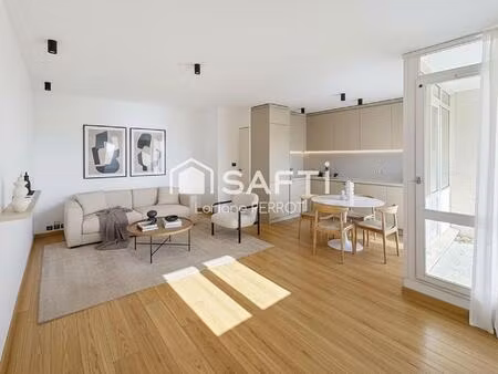 puyricard à pied  résidence fermée  balcon