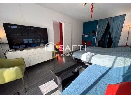 appartement t3  2 chambres + balcon 66m²