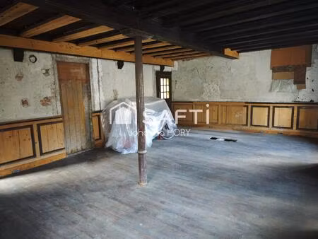 bâtiment à rénover avec vue panoramique et 4 ares de terrain à goldbach-altenbach