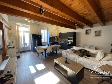 nimes arenes / jean jaures appart t2 bis avec mezzanine en e