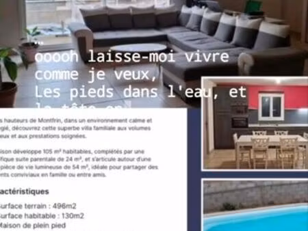 vente maison montfrin